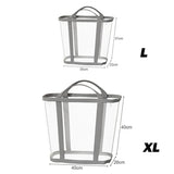 AirNest Foldable Laundry Basket – Breathable Mesh Storage Hamper | Portable Family Organiser
