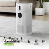 Velora AirPure Humidify+ – 2-in-1 H13 HEPA Air Purifier & Humidifier for Allergies, Pets & Smoke