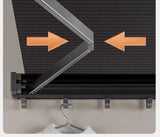 AeroFold Wall Storage Rack – Foldable Aluminium Coat & Towel Organiser | Modern Space-Saving Wall Hook