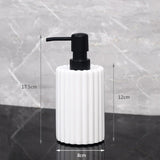 Alvara Ceramic Soap Dispenser – Luxury Hand Pump Bottle | Modern Bathroom & Kitchen Accessory