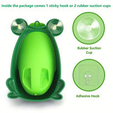 SplashHop Frog Toddler Urinal – Interactive Boys’ Potty Training Toilet | Fun Wall-Mount Pee Trainer