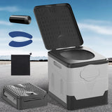 TrailEase Portable Toilet – Foldable Camping & Emergency Travel Toilet | Compact Outdoor Sanitation Solution