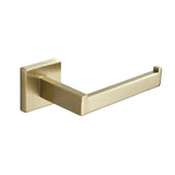 Veloura Luxe Gold Toilet Roll Holder – 304 Stainless Steel Bathroom Wall Mount | Rustproof Modern Tissue Dispenser