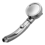 AquaFlex 360 Handheld Shower Head – 3 Spray Modes, Rotating Chrome Design & Water-Saving Performance