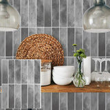 MetroTile Peel & Stick Wall Panels – Waterproof PVC Splashback Tiles | Modern Self-Adhesive Décor