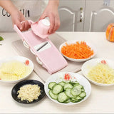 PrepGlide Multi-Cut Slicer – Handheld Vegetable & Fruit Cutter | Stainless Steel Kitchen Prep Tool