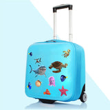 OceanJoy Kids Wall Decals – 3D Marine Animal Stickers for Bathrooms & Bedrooms | Removable Underwater Décor