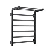 Auréline Smart Heated Towel Rail – WiFi Electric Towel Warmer | Luxury Brushed Gold Bathroom Heater