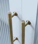Atelier Forge Hammered Brass Handles – Vintage Bronze Cabinet Pulls | Artisan Furniture Hardware