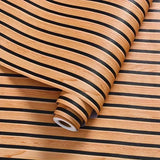Virelune Woodgrain Peel & Stick Wallpaper – Waterproof Self-Adhesive Wood Effect Contact Paper | Removable Furniture & Wall Décor Film