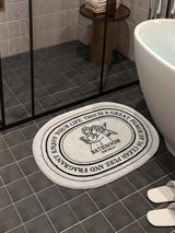 Celestelle Angel Plush Bath Mat – Soft Non-Slip Floor Rug | Decorative Bathroom & Entryway Décor