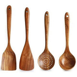 HearthCraft Wooden Utensil Collection – Luxury Cooking Tool Set with Wooden Storage Holder | Eco-Friendly Kitchen Essentials