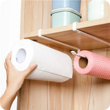 SlideRack Cabinet Towel Holder – Over-Door Paper & Cloth Organiser | No-Drill Kitchen Storage Rack