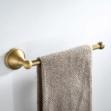 CopperVale Vintage Bathroom Hardware Set – Antique Brass Wall-Mounted 3-Piece Bathroom Accessory Collection