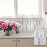MetroTile Peel & Stick Wall Panels – Waterproof PVC Splashback Tiles | Modern Self-Adhesive Décor