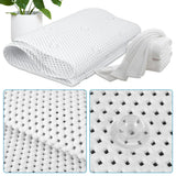 Auralux HydroComfort Full-Body Non-Slip Bathtub Cushion with Headrest – 4D Ventilated Spa Bath Mat with Suction Cups | Quick-Dry Luxury Bath Support Pad