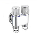 HydroSplit DualFlow Pro Valve – Dual Outlet Wall-Mount Water Splitter