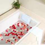 Veloura Spa Bath Pillow – Ergonomic Neck & Head Support | Soft Luxury Tub Cushion