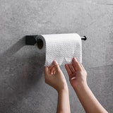 MetroRoll Adhesive Tissue Holder – Stainless Steel Toilet Paper Rack | Extended No-Drill Bathroom Organiser