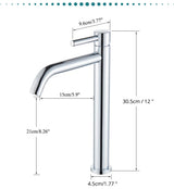 Noiré Luxe Basin Mixer Tap – Contemporary Black & Gold Bathroom Faucet | Premium Single Lever Sink Mixer