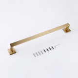 AeroSteel Bathroom Hardware Set – Brushed Stainless Steel Towel Rail & Accessory Collection | Modern Wall-Mounted Bathroom Fixtures