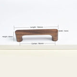 Houten Meubelknop – Beuken- of Walnoothout | Schattig Design | Inclusief Schroeven