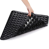 AquaGrip Non-Slip Shower Mat – Quick-Drain PVC Bath Safety Mat | Secure Suction Grip Design