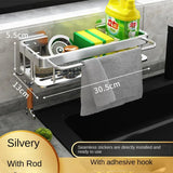 AquaNest Adhesive Shower Shelf – Aluminium Bathroom Storage Rack | No-Drill Space-Saving Organiser