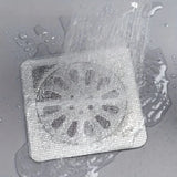 FlowShield Peel & Stick Drain Filters – Disposable Hair Catcher Protectors | Anti-Clog Shower & Sink Drain Covers