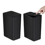 PureTouch Compact Bathroom Bin – 10L Push Lid Waste Bin | Modern Hygienic Home Design