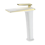 Veloura Luxe Basin Mixer Tap – Contemporary Brass Bathroom Faucet | Premium Hot & Cold Single Lever Design