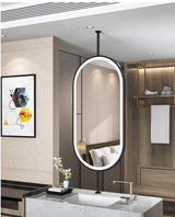 ÉvoLume Oval LED Mirror – Modern Backlit Vanity Mirror | HD Illuminated Wall Design