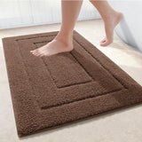 CloudSoft Luxe Bath Mat – Ultra Absorbent Microfibre Bathroom Rug | Non-Slip Quick-Dry Comfort Mat