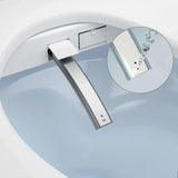 Virello SensiSpa Smart Bidet Seat – Automatic Heated Toilet Seat with Warm Wash, Dryer & Touch-Free Lid | Luxury Square Bathroom Upgrade