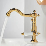 ForgeFlow Industrial Black ForgeFlow Industrial Basin Mixer – Matte Black Brass Bathroom Faucet | Dual-Handle Vanity Sink Taprass Bathroom Faucet – Matte Black Dual-Handle Vanity Sink Mixer