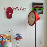 Skandoré Metal Wall Hook Rack – Scandinavian 3-Hook Coat & Key Holder | Modern Entryway Storage