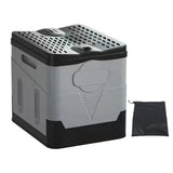 TrailEase Portable Toilet – Foldable Camping & Emergency Travel Toilet | Compact Outdoor Sanitation Solution