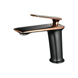 Veloura Luxe Basin Mixer Tap – Contemporary Brass Bathroom Faucet | Premium Hot & Cold Single Lever Design