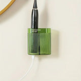 Veloura Wall Toothbrush Organiser – Modern Bathroom Storage Holder | Hygienic Space-Saving Toothbrush Rack