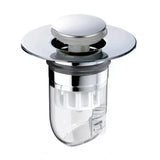 Velora FlowGuard Pop-Up Drain Stopper – 2-in-1 Anti-Clog Sink & Shower Filter with Hair Catcher