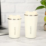 ThermaGo 380/510ml Insulated Travel Mug – 304 Stainless Steel Vacuum Cup | Leak-Resistant Lid | Portable Coffee Flask