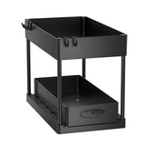 FlexiStore Under-Sink Organiser – Pull-Out Cabinet Storage Rack | Multi-Level Kitchen & Bathroom Drawer System