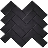 ChevronÉlite Peel & Stick Wall Tiles – Waterproof Herringbone Splashback Panels | Modern 3D Décor Finish