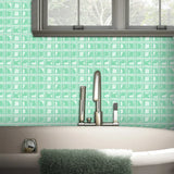 MosaicGlow Peel & Stick Tiles – 3D Waterproof Wall Stickers | Decorative PVC Mosaic Panels for Kitchens & Bathrooms