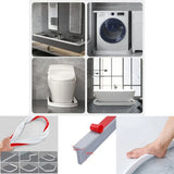 AquaBarrier FlexSeal Shower Dam – Self-Adhesive Silicone Water Stopper | Waterproof Bathroom & Kitchen Leak Guard