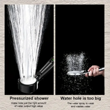 ThermoFlow Smart LED Shower Head – High-Pressure Handheld Shower with Digital Temperature Display | Water-Saving Spa Spray System