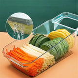 PrepCraft Multi-Blade Mandoline Set – 6-in-1 Vegetable Slicer & Grater | Stainless Steel Kitchen Cutter