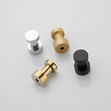 SilverLatch Adhesive Hooks – Polished Brass Wall Hangers | Heavy-Duty No-Drill Storage Hooks