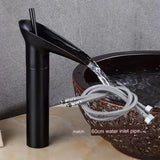 Veloura Cascade Heritage Basin Tap – Antique Waterfall Bathroom Mixer | Elegant Spa-Inspired Vanity Design
