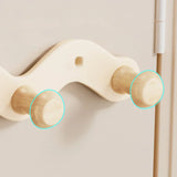 Arqevia RuralHook 6-Hook Wall Rack – Rustic Aluminium Coat & Towel Hooks | Heavy-Duty Drill-Mounted Storage for Bathroom, Kitchen & Hallway